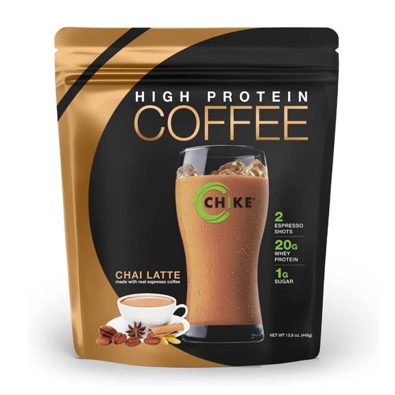 Chike Nutrition High Protein Iced Coffee (16oz Bag) Flavor: Chai Latte