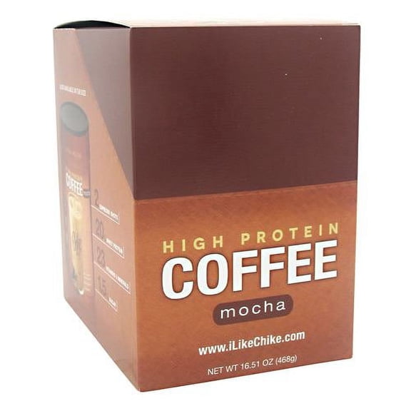 Chike Nutrition High Protein Iced Coffee, Mocha, 12 Packets, 1.09 oz (31 g) Each
