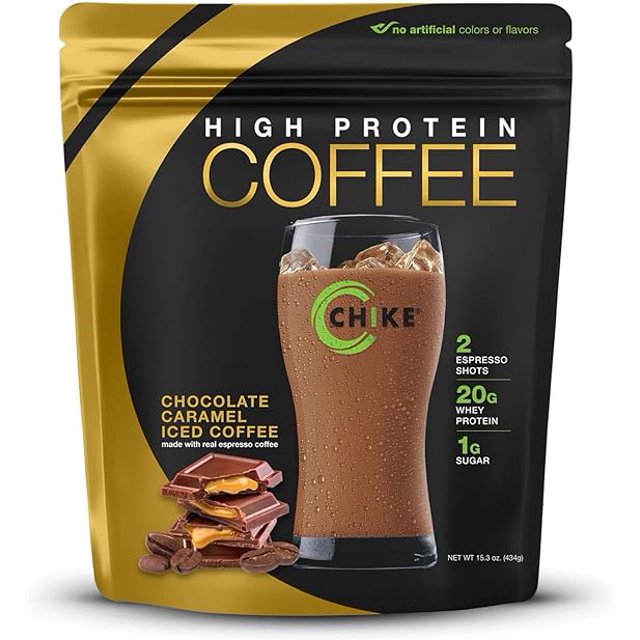 Chike Nutrition High Protein Iced Coffee Chocolate Caramel 15.3 oz