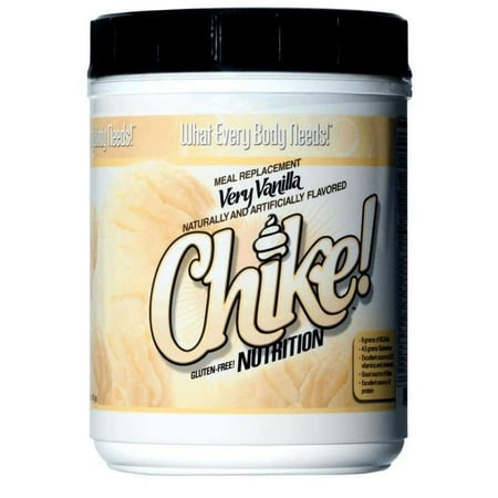 Chike Nutrition Meal Replacement Flavor: Vanilla, Size: 24 oz Tub