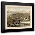 thumbnail image 1 of Child 13x12 Black Modern Framed Museum Art Print Titled - Kansas City Stockyards Kansas - Child 1870, 1 of 5