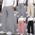 thumbnail image 1 of Child 5-6 Years Boys Pants Sweatpants Baggy Tight Fit Trousers with Pockets 6-12 Months 12-24 Months 2T 3T 4T 5T 6T 7T 8T 9T Children Pink Camping Pants, 1 of 9