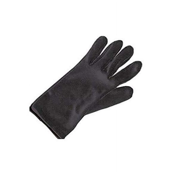 Child 8 Inch Black Nylon Gloves 18998, One Size