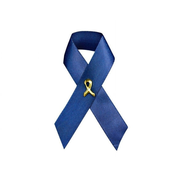 Child Abuse Awareness Satin Ribbon Pins