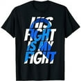 thumbnail image 1 of Child Abuse Awareness Shirts For Him Blue Ribbon Shirt, 1 of 5