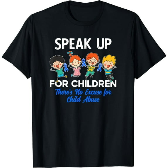 Child Abuse Prevention Month Child Abuse Awareness T-Shirt