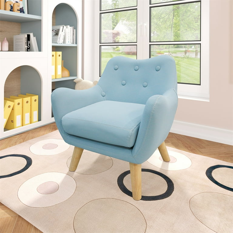 Child Accent Sofa Upholstered Accent Armchair Single Children
