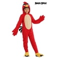 Child Angry Birds Red Costume Jumpsuit | Video Game Costumes - Walmart.com