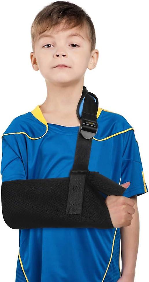 Child Arm Sling, Breathable Arm Support Sling With Waist Strap