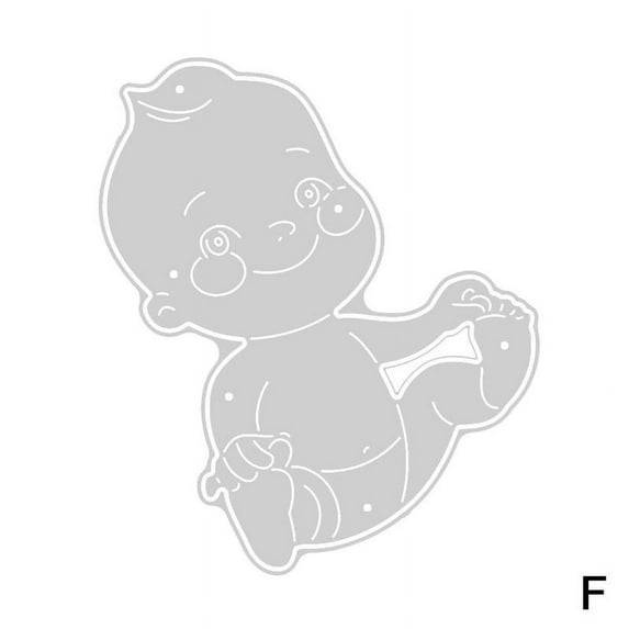 Child Baby Metal Cutting Dies Cut Mold Scrapbook Paper Stencils Craft J0Z3 N4J7