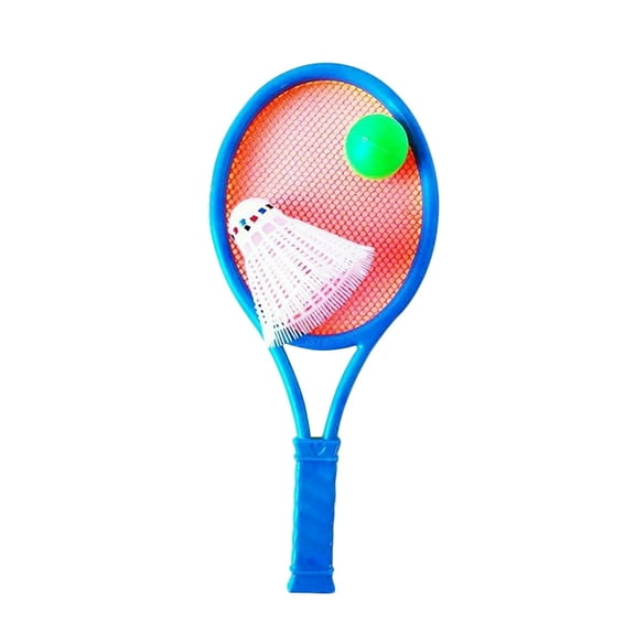 Child Badminton Tennis Racket Set Training Elastic Racquet
