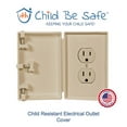 thumbnail image 1 of Child Be Safe Infant and Pet Proof Outlet Cover Box, Ivory, 1 Piece, 1 of 8