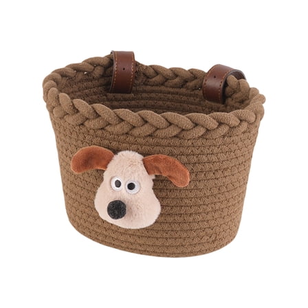 Child Bicycles Basket Vintage Removable Bike Baskets Fashion Bicycles Basket for Safe Cycling Accessories