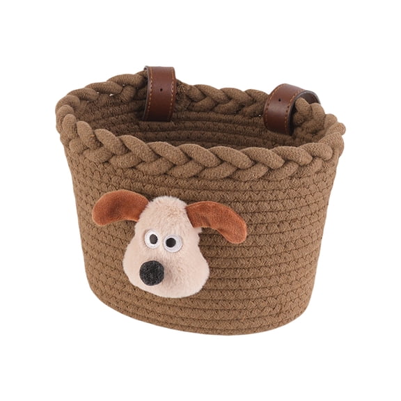 Child Bicycles Basket Vintage Removable Bike Baskets Fashion Bicycles Basket for Safe Cycling Accessories