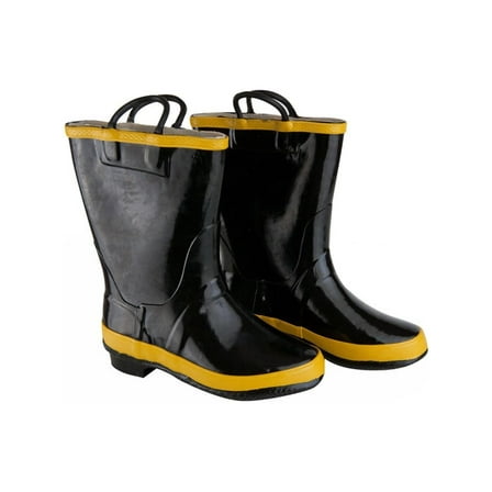 Child Black Paramedics Boots