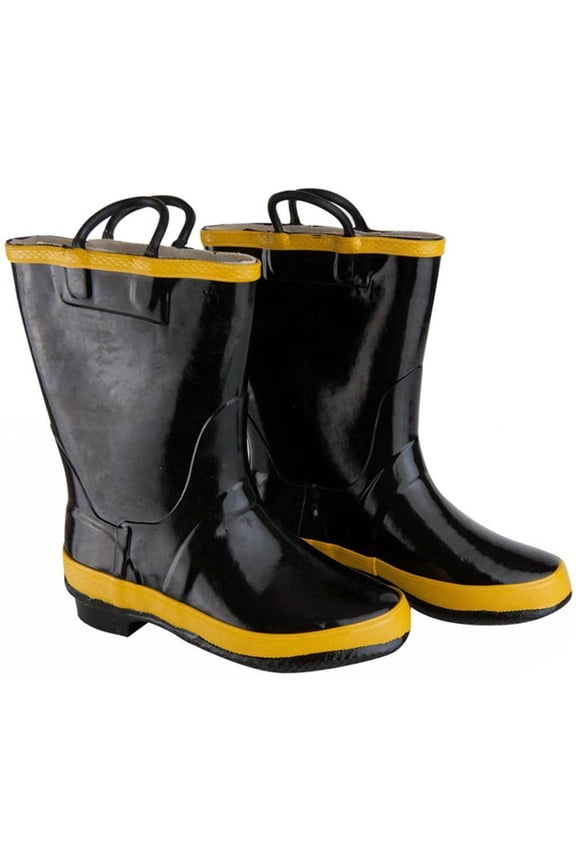 Child Black Paramedics Boots