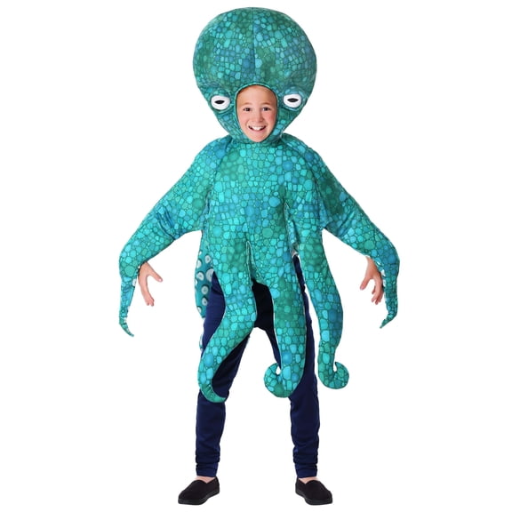 Child Blue Octopus Costume