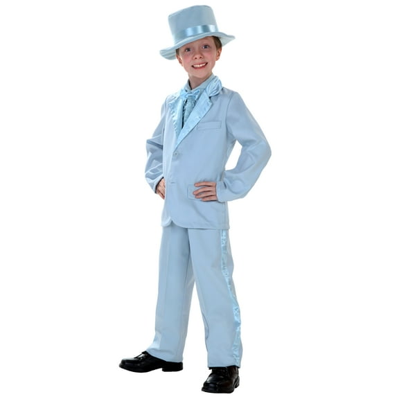Child Blue Tuxedo Costume