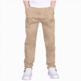 thumbnail image 1 of Child Boys Athletic Sweatpants Kids Fall Winter Sweatpant Elastic Waist Pants 5-14 Years Kids Workout Sweat Pants Kids Sweatpants Size 5-6 Years, 1 of 6