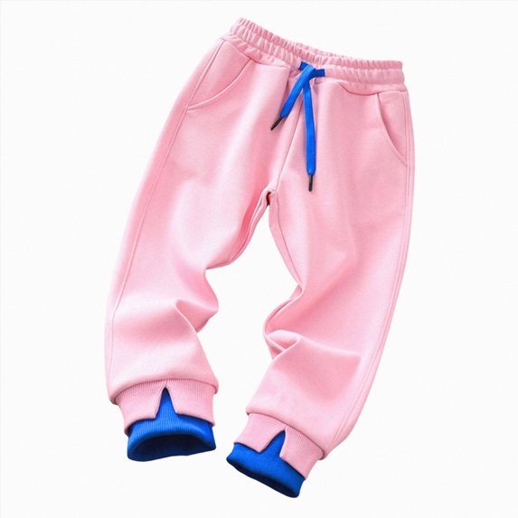 Child Boys Baggy Sweatpants Athletic Pants 3-12 Years Kids Elastic Waist Straight Leg Jogger Pants with Drawting Fall Winter Kids Sweatpants Size 4-5 Years