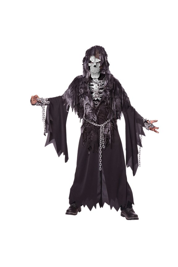 Boys' Evil Unchained Reaper Costume - Size 8-10