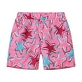 thumbnail image 1 of Child Boys Girls Casual Style Floral Printing Shorts Summer Hawaii Holiday Beach Floral Pants, 1 of 5