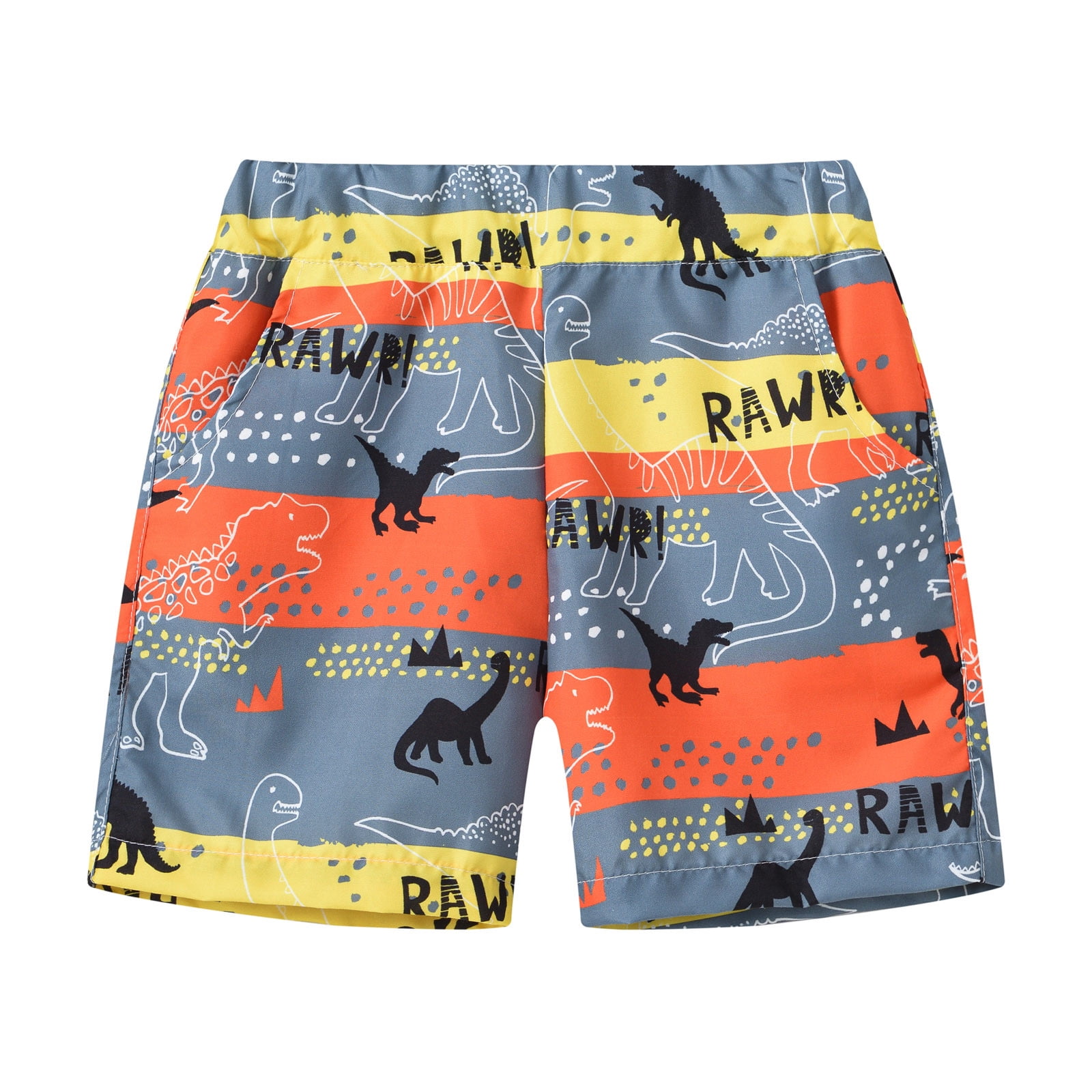 Child Boys Girls Casual Style Floral Printing Shorts Summer