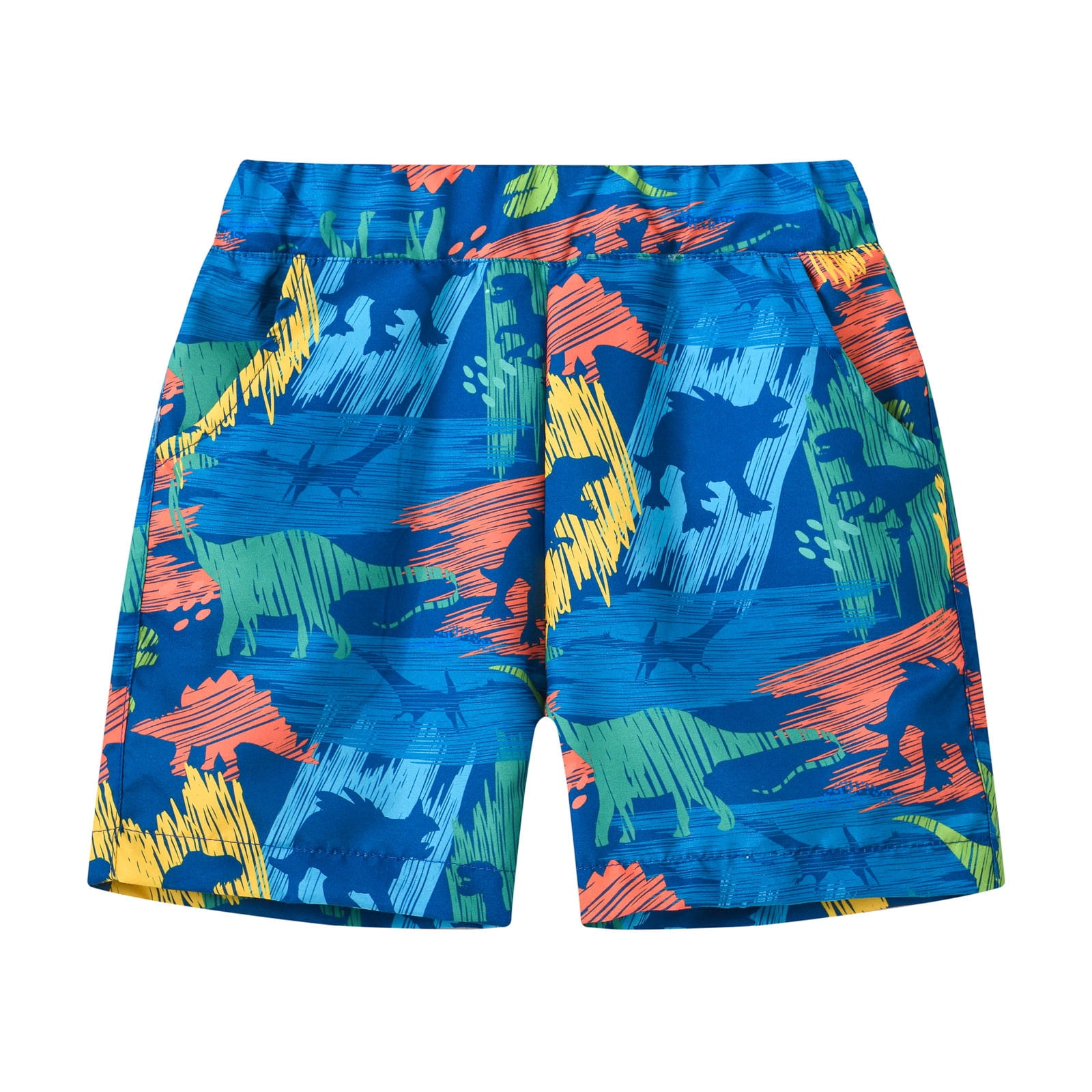 Child Boys Girls Casual Style Floral Printing Shorts Summer