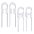 thumbnail image 1 of Child Cabinet Locks 4Pcs Baby U Safety Locks Sliding Cabinet Locks Childproof Safety Locks for Kitchen Bathroom Door Knobs and Handles No Drill Drawer Child Safety Locks, 1 of 5