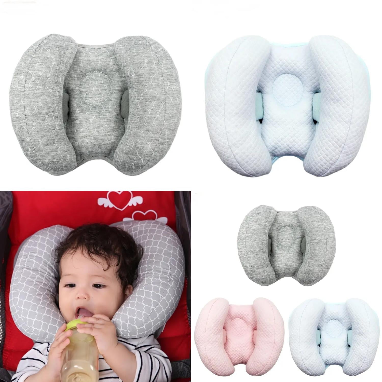 Child Car Seat Headrest Newborn Neck Pillow Baby Trolley Head Fixed