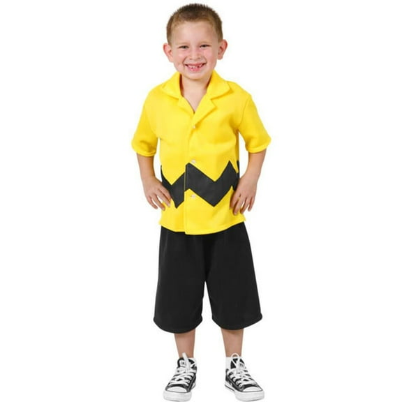 Child Comic Strip Character Costume~Small 4-6 / Yellow
