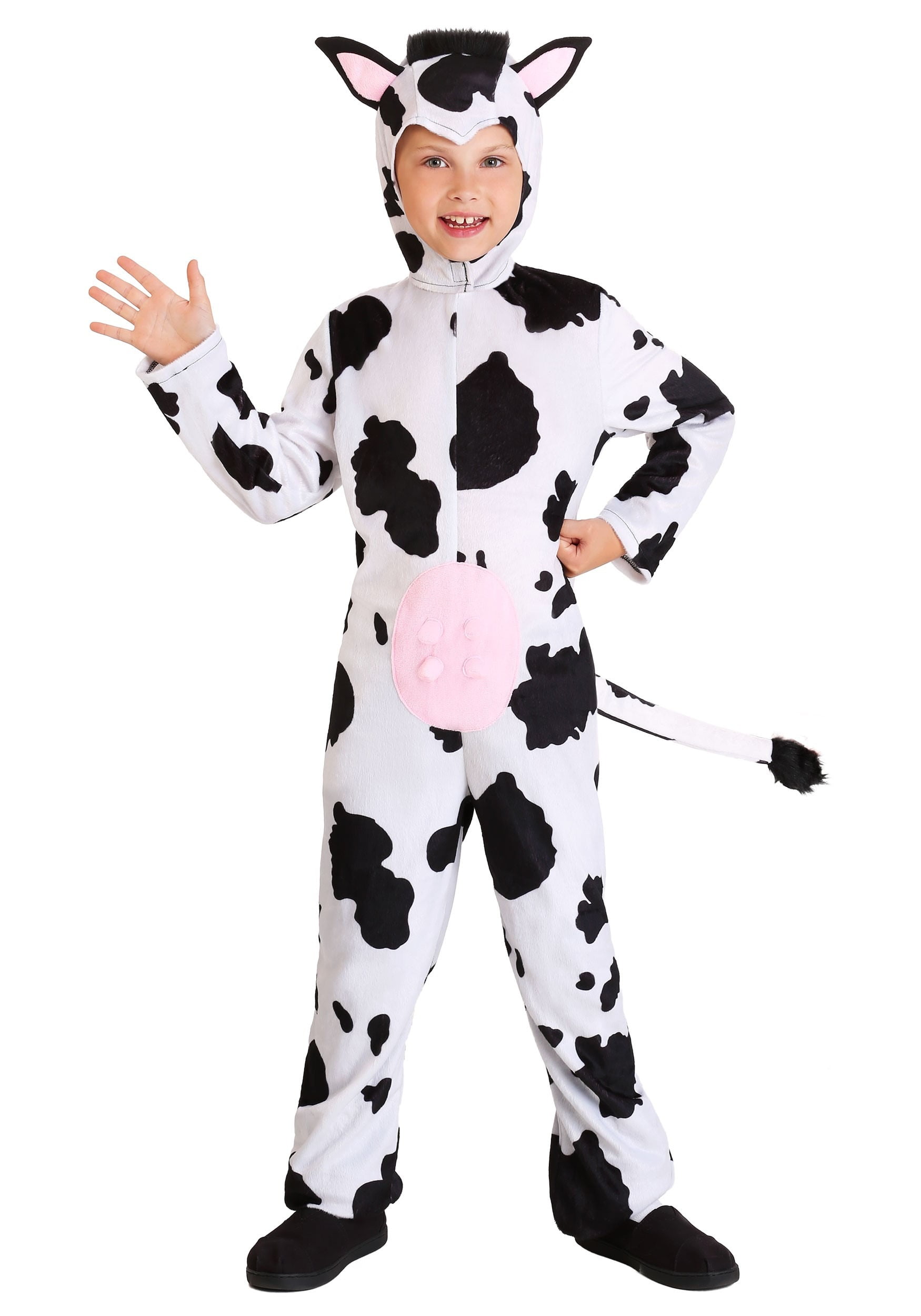 FUN Costumes Cow Costume for Children with Faux Fur Tail and Soft Udder ...