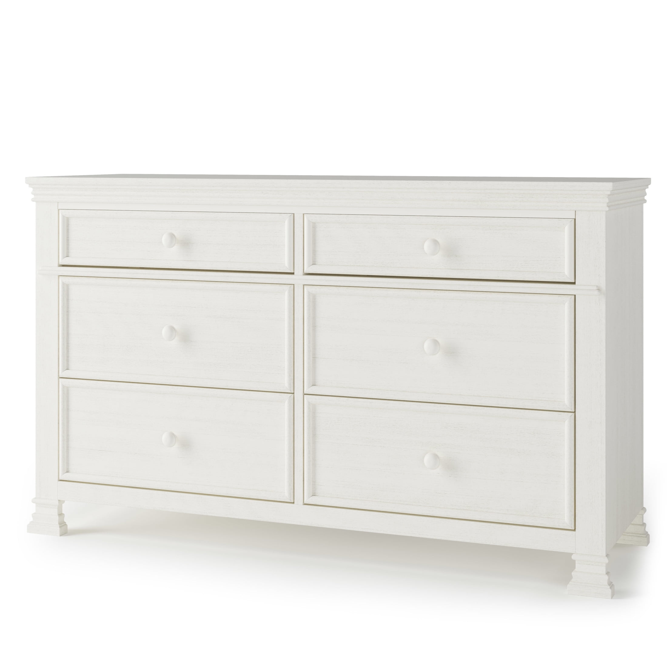 Vintage Linen Double Dresser with Soft Close Drawers