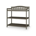 thumbnail image 1 of Child Craft Arch Top Changing Table with Pad & Safety Strap, 2 Storage Shelves, Anti-Tip Kit, Dapper Gray, 1 of 8