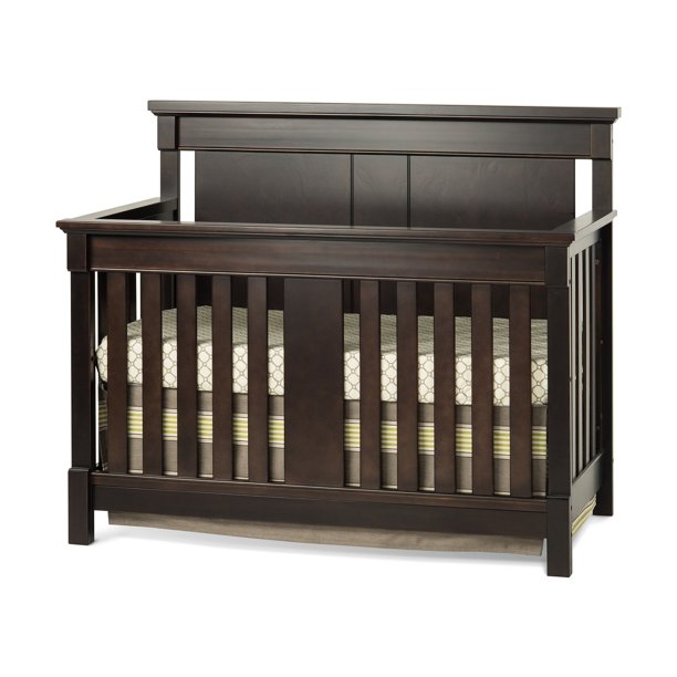 Child Craft Bradford 4in1 Convertible Crib Rich Java