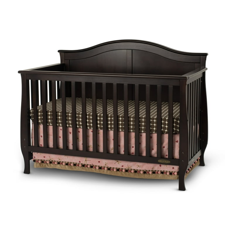 Child Craft Camden 4 in 1 Convertible Baby Crib Jamocha Walmart