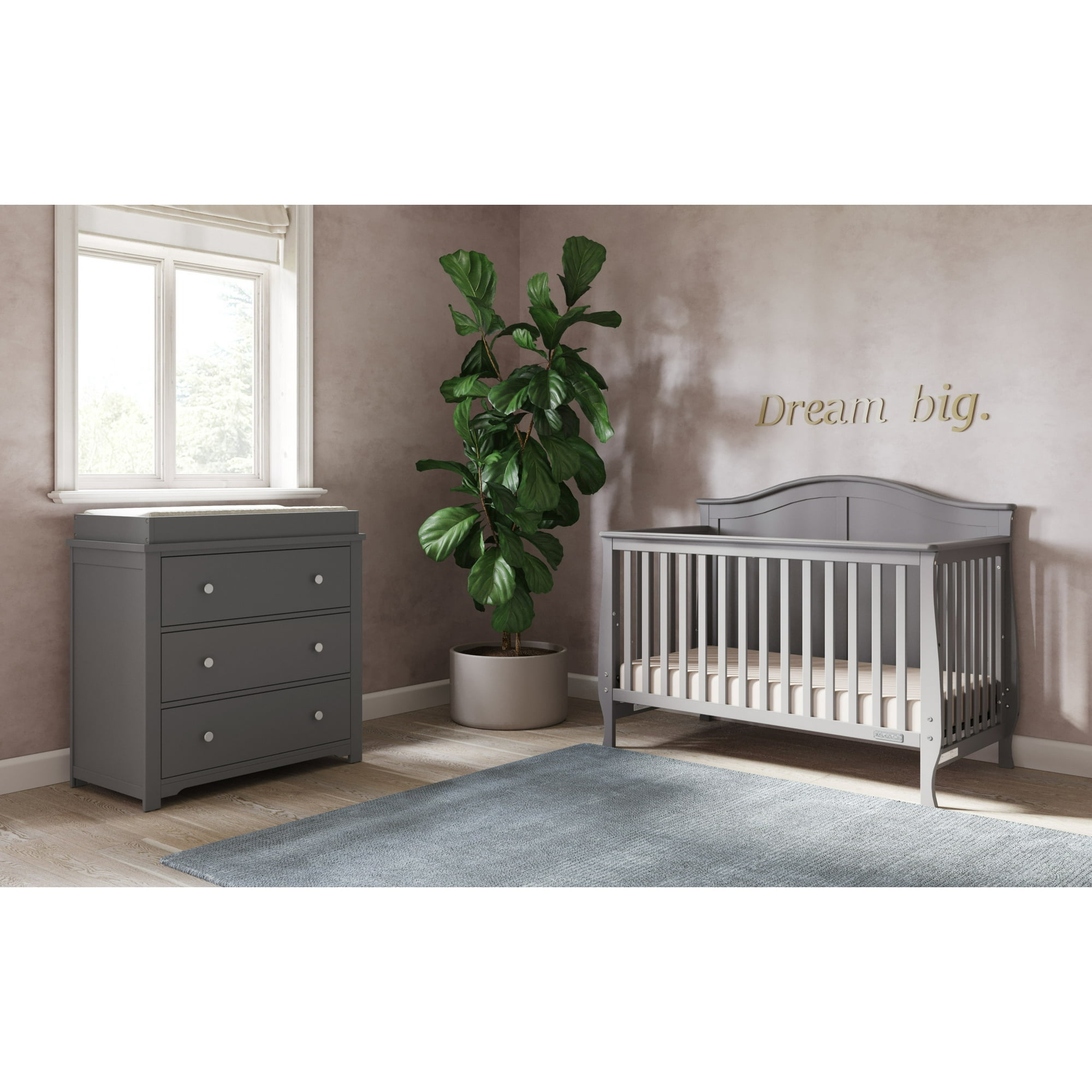 Child Craft Camden 2 Piece Crib and Dresser Nursery Set