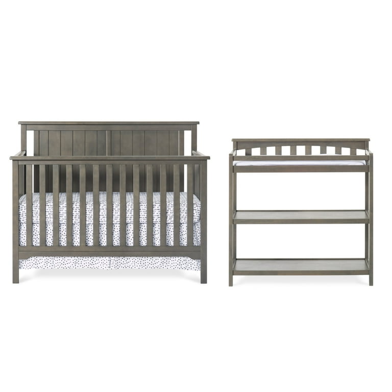 Cottage gray crib store