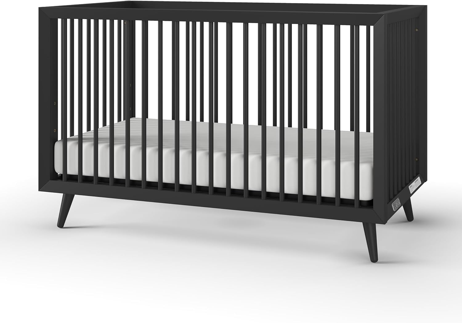 Cranbrook Toasted Chestnut Pine Wood Convertible Crib