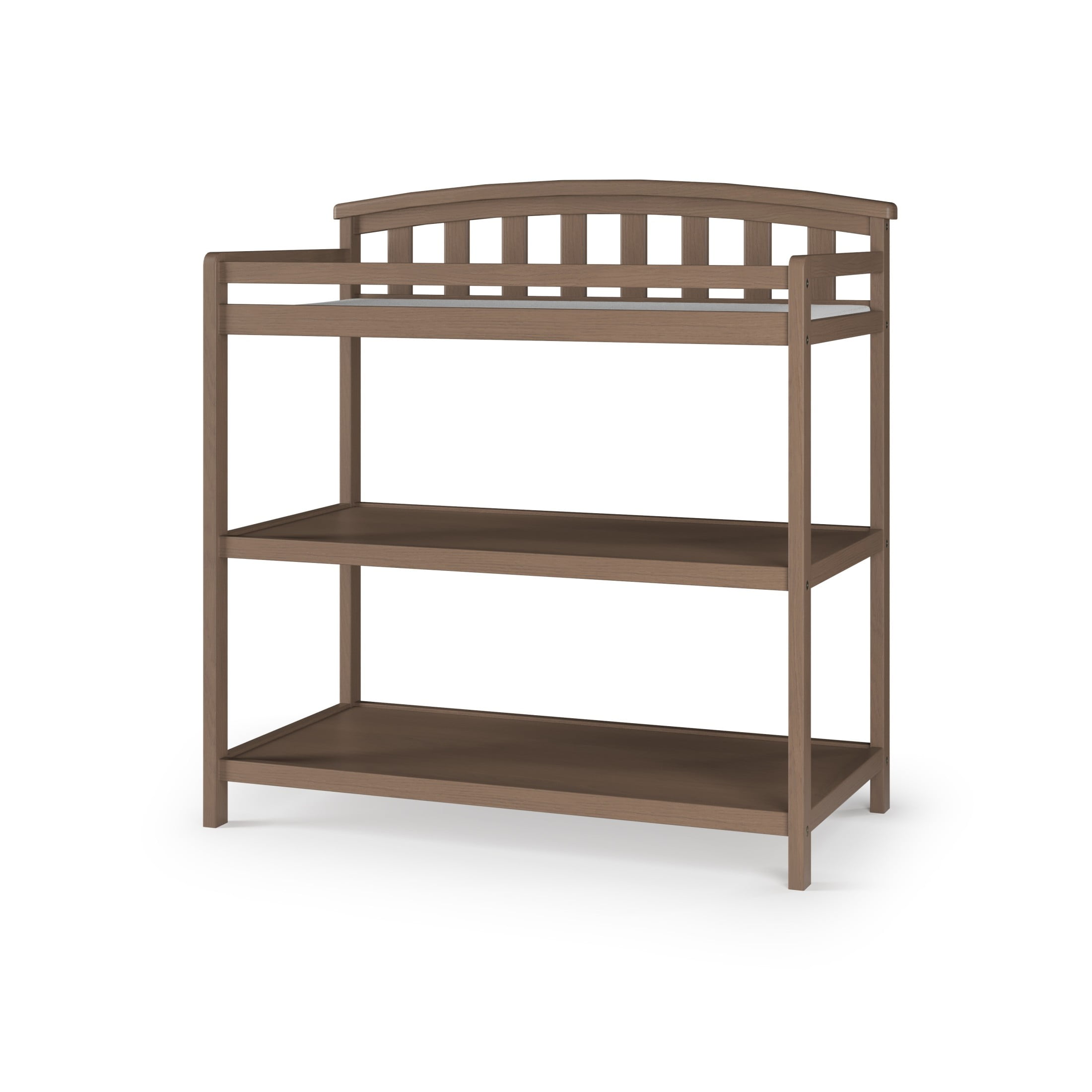 Child Craft Curve Top Changing Table, Dusty Heather