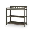 thumbnail image 1 of Child Craft Flat Top Changing Table with Pad & Strap, 2 Storage Shelves, Anti-Tip Kit, Dapper Gray, 1 of 8