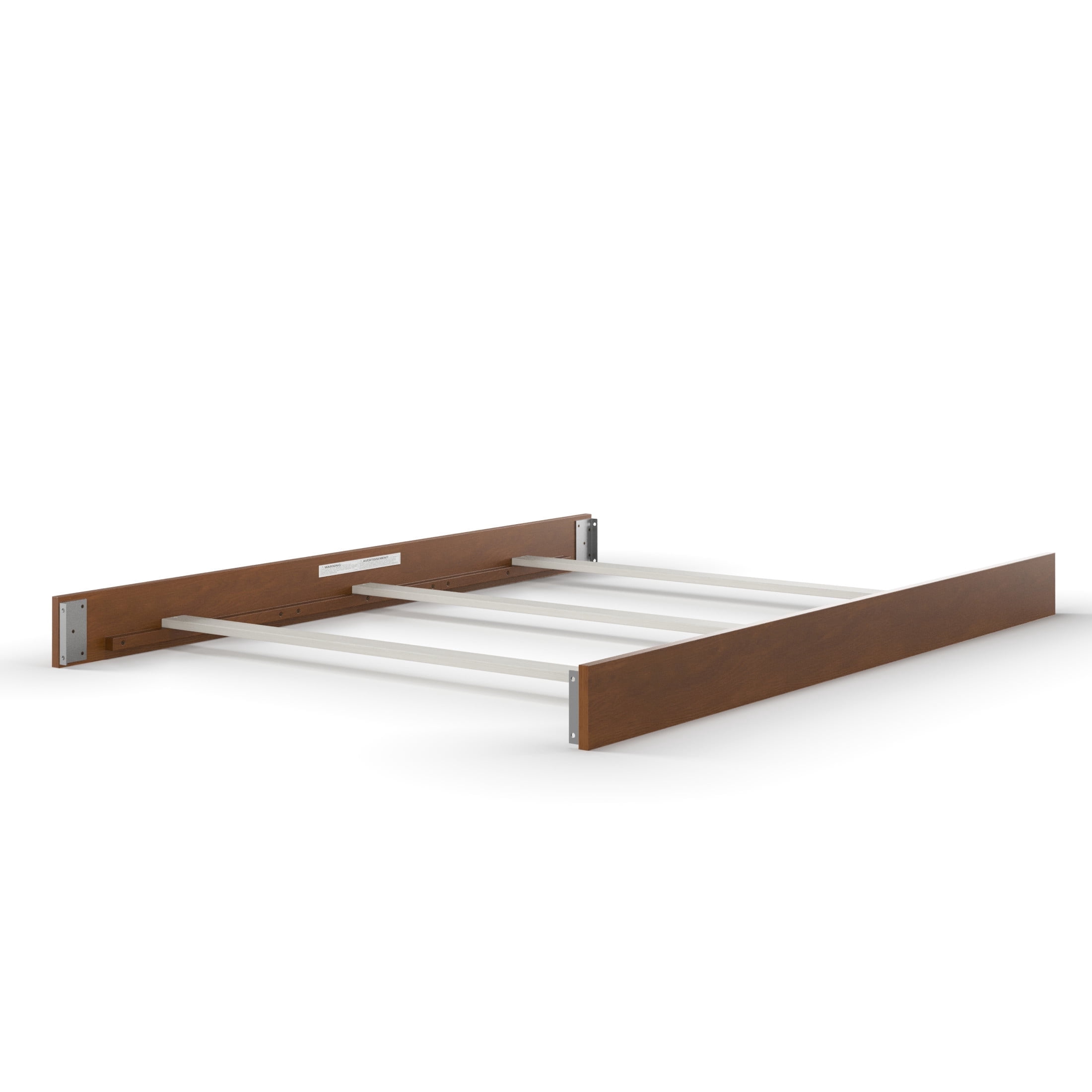 Child Craft Full-Size Bed Rail Conversion Kit, Converts 4-in-1 Crib to Bed, Solid Wood, Coach Cherry