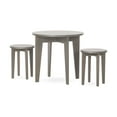 thumbnail image 1 of Forever Eclectic Geo Kids Round Wood Table and Chair Set (2 Stools Included), Dapper Gray, 1 of 4