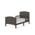thumbnail image 1 of Child Craft Hampton Toddler Bed with Guard Rails, Arch Top, Low to Ground, Pine Wood, Dapper Gray, 1 of 8