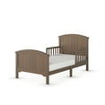 thumbnail image 1 of Child Craft Hampton Toddler Bed with Guard Rails, Arch Top, Low to Ground, Pine Wood, Dusty Heather, 1 of 8