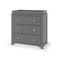 Child Craft Harmony 3 Drawer Dresser with Removable Changing Table