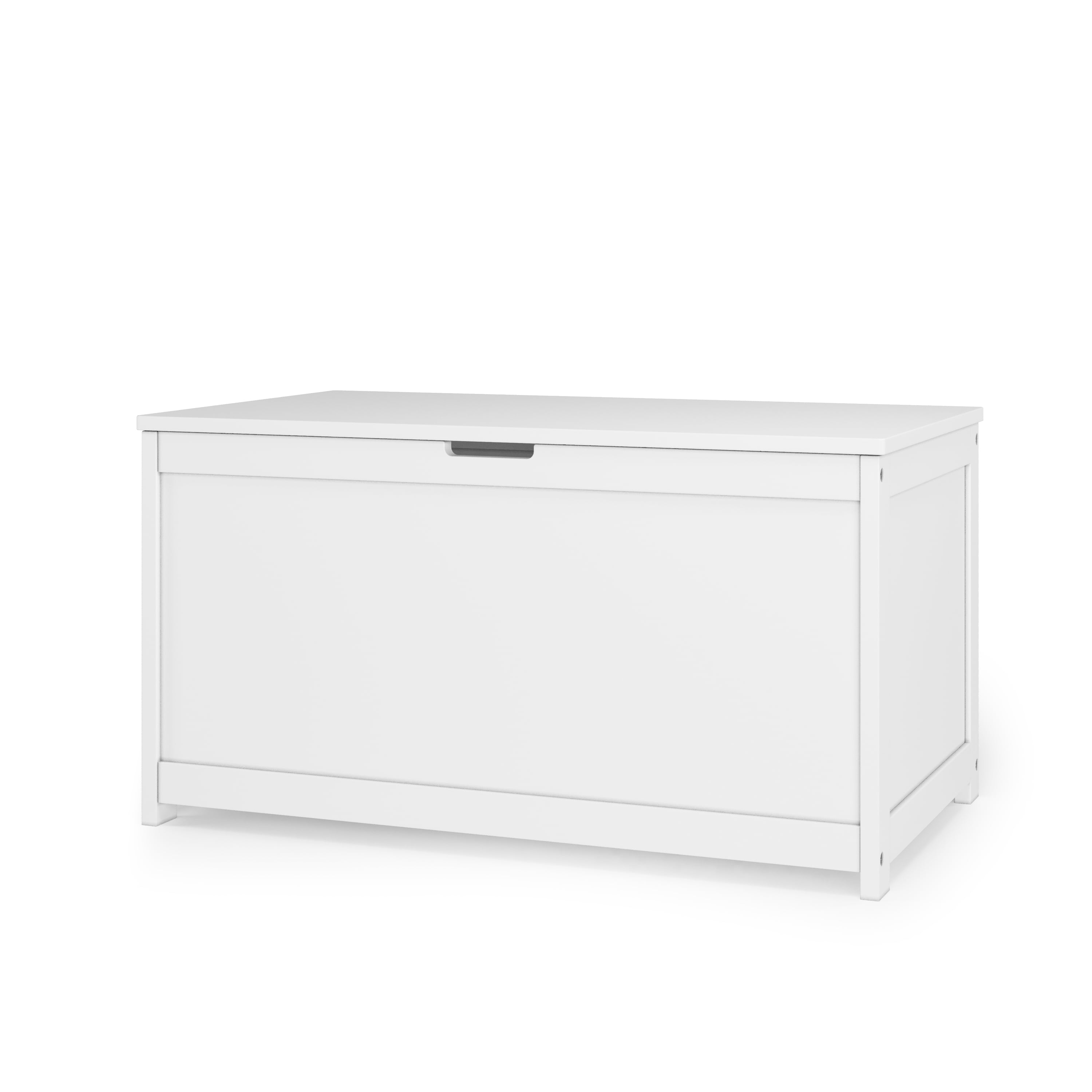 Child Craft Harmony 33 Kids Toy Box Storage Chest Matte White