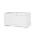 thumbnail image 1 of Child Craft Harmony 33" Kids Toy Box Storage Chest, Soft-Close Hinges, Wooden Construction, Matte White, 1 of 9