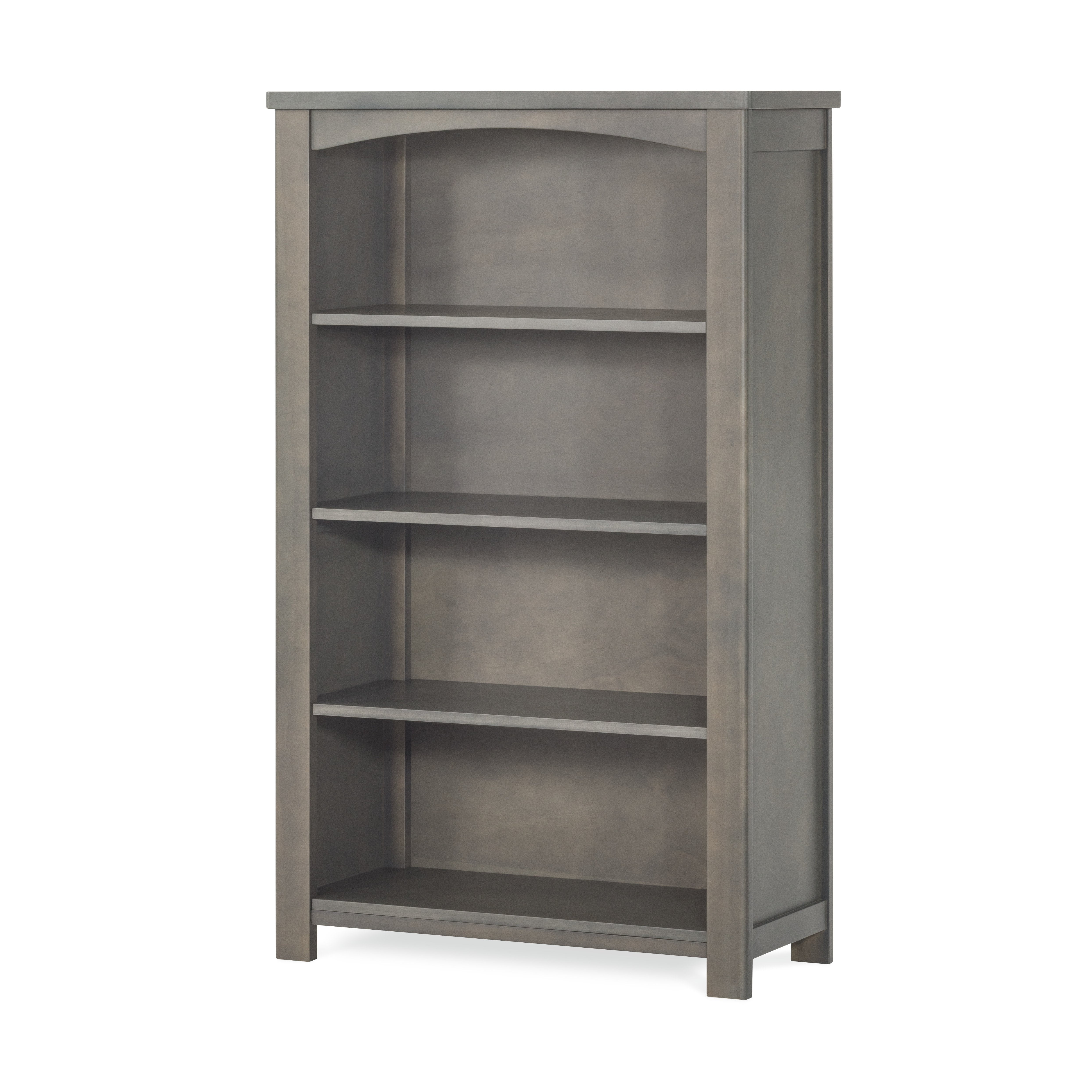 Dapper Gray Adjustable Kids' 42" Wooden Bookcase