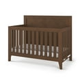 thumbnail image 1 of Child Craft Kieran 4-in-1 Convertible Crib, Herringbone Panel Design, 2 Mattress Heights, Toasted Chestnut, 1 of 8